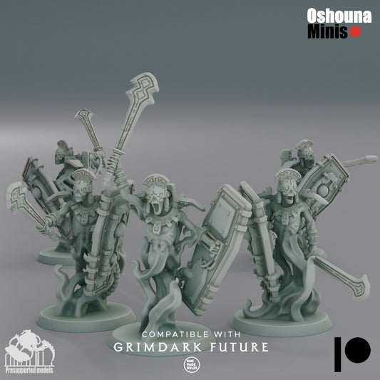28mm Spirit Guardians with Swords and Shields