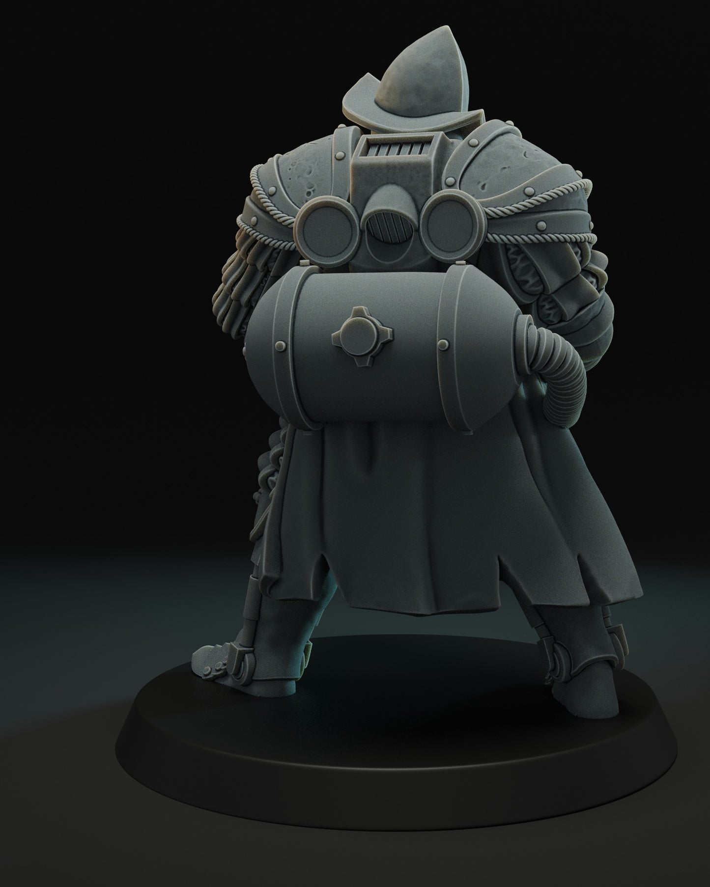 Trench Crusade - Heavy Infantry with flamethrower