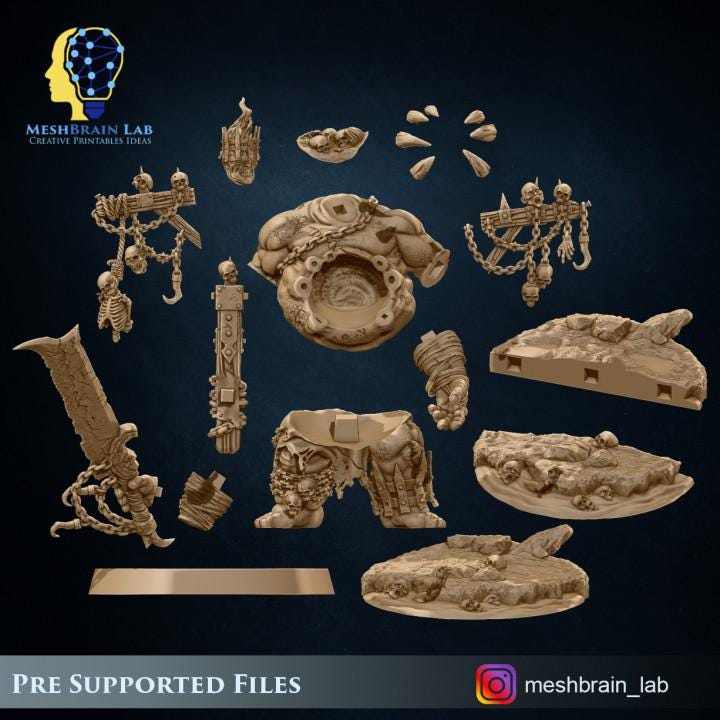 The Executioner from Hell | Chaos | 32mm | Meshbrain Labs