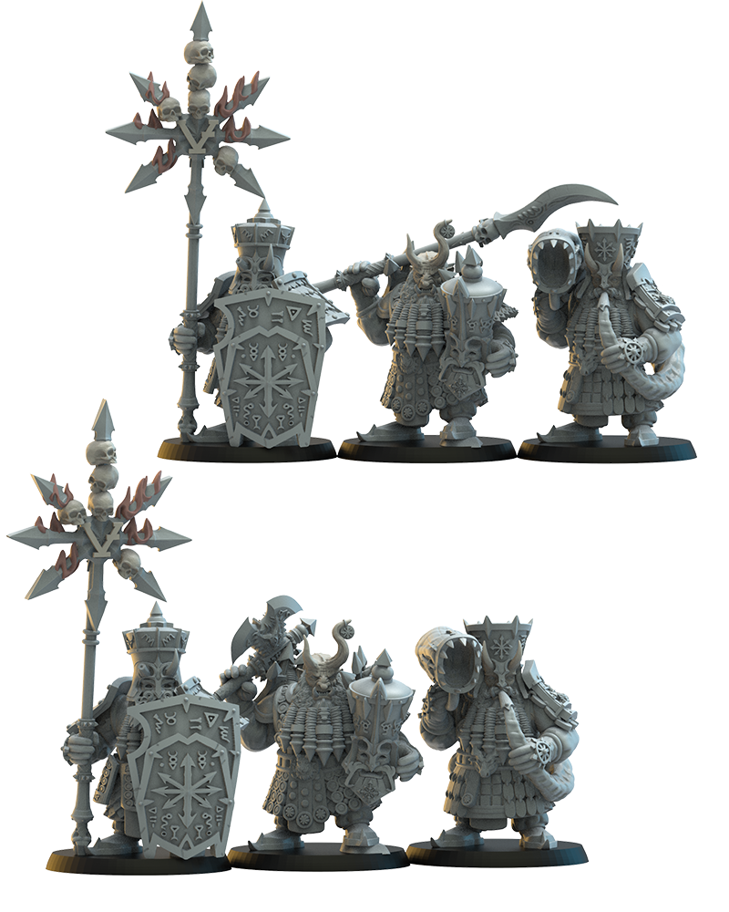 28mm Immortal Command