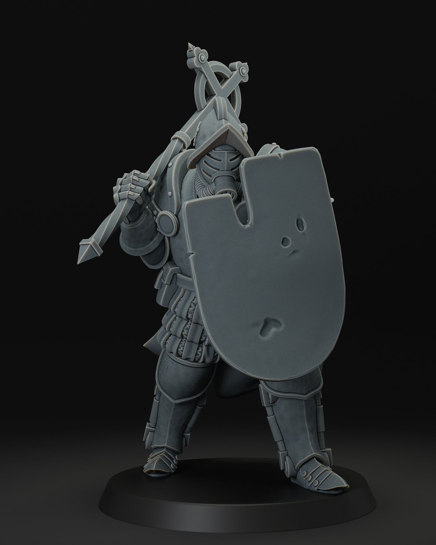 Trench Crusade - Heavy Infantry Mace & Shield