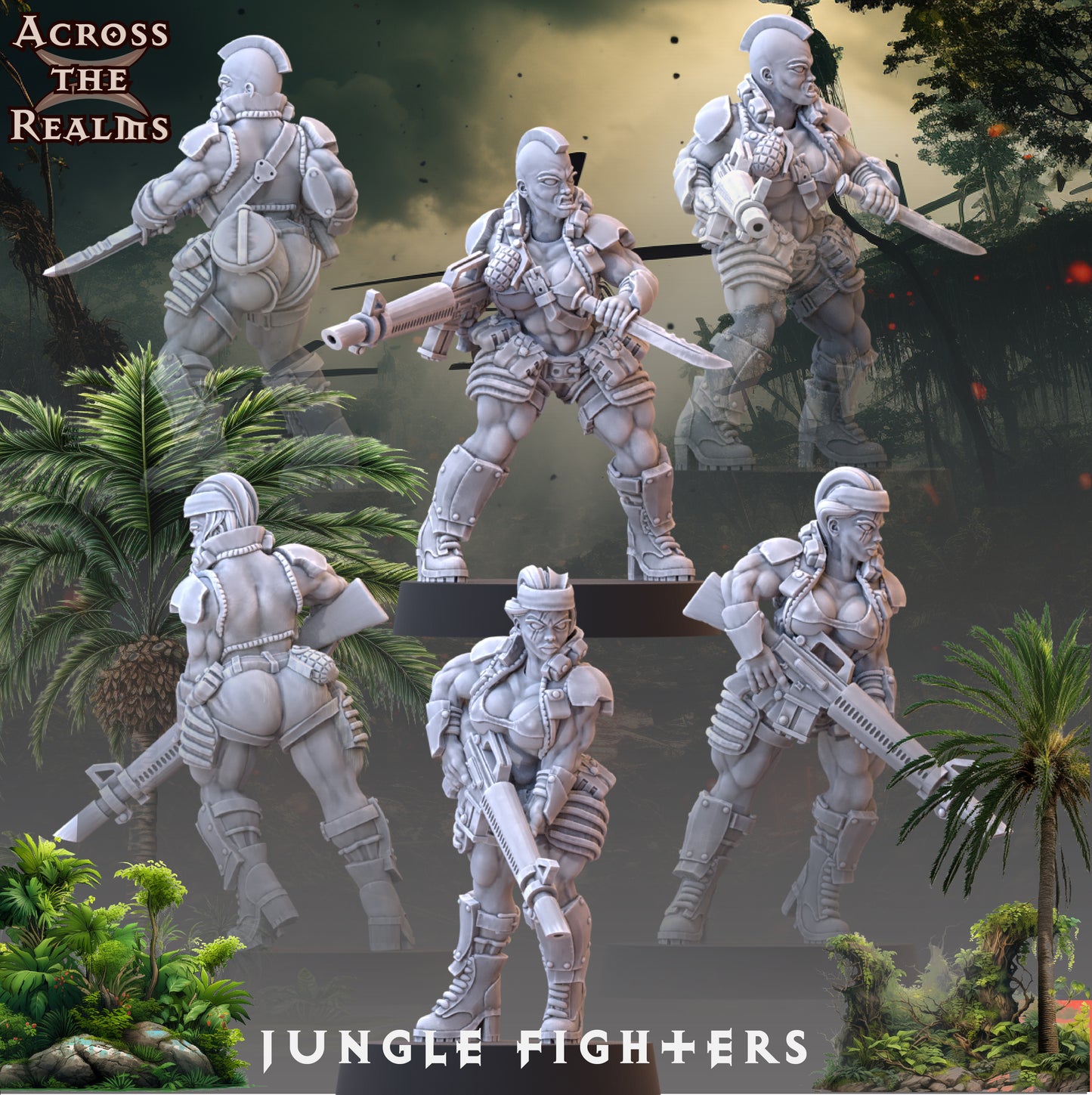 28mm Jungle Fighters