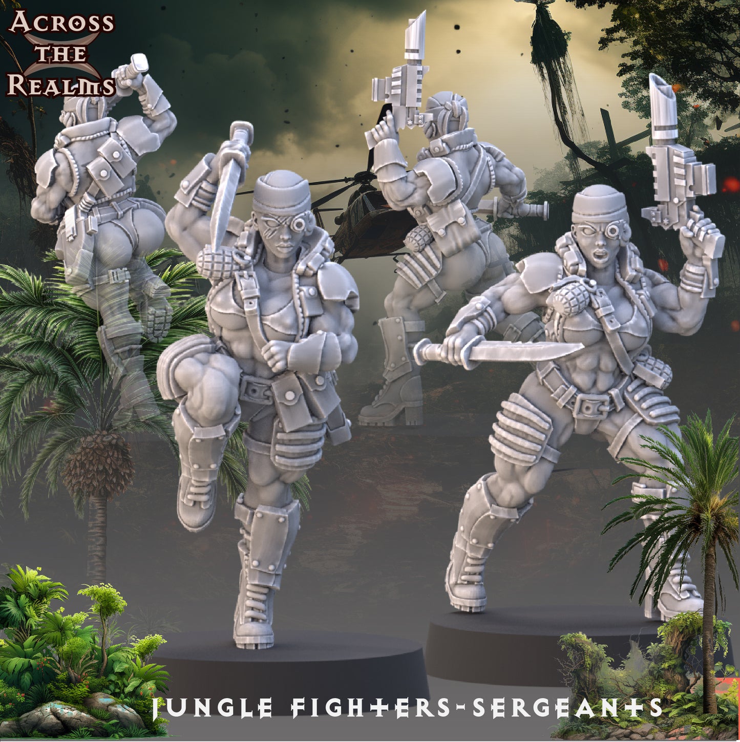 28mm Jungle Fighters