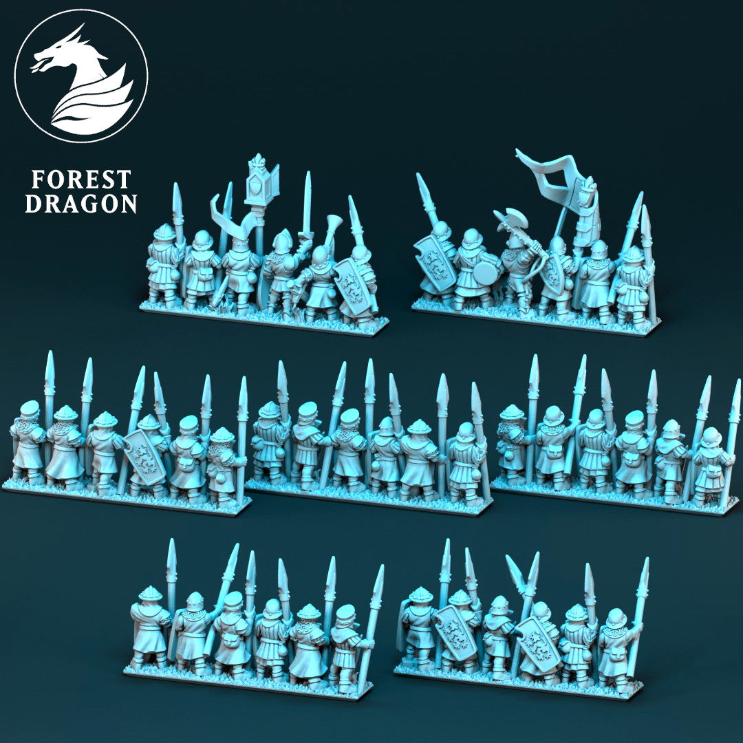 Chivalric - 10mm Retainer Regiment