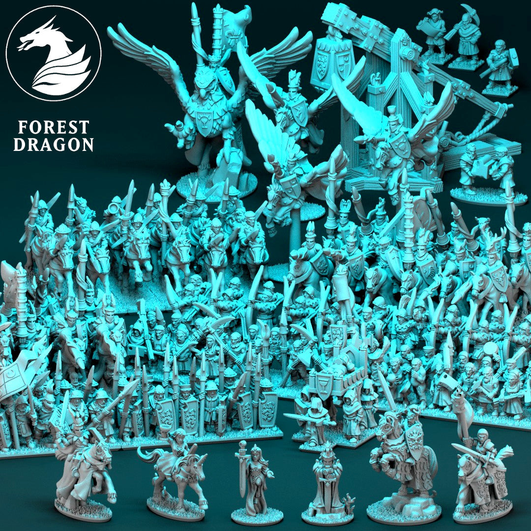 10mm Chivalric Knights Starter Army