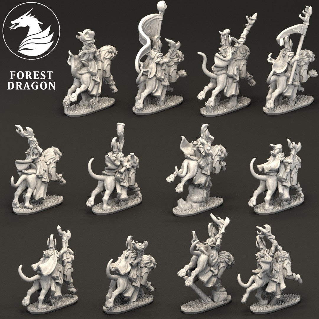 Aurethil Court - 10mm Lion Cavalry