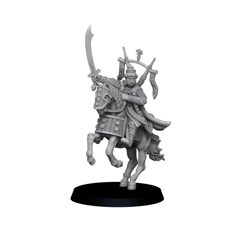 28mm Lord of Desert Wastelands (mtd)