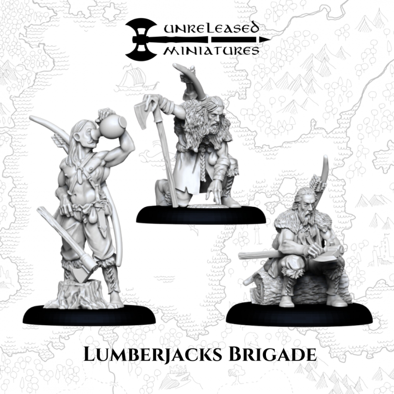 28mm Lumberjacks Brigade