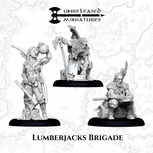28mm Lumberjacks Brigade