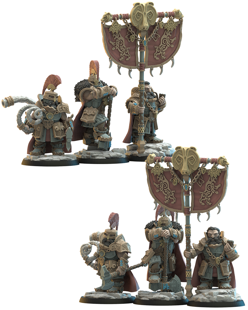 28mm Magyabor Guard Command