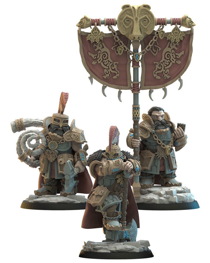 28mm Magyabor Guard Command