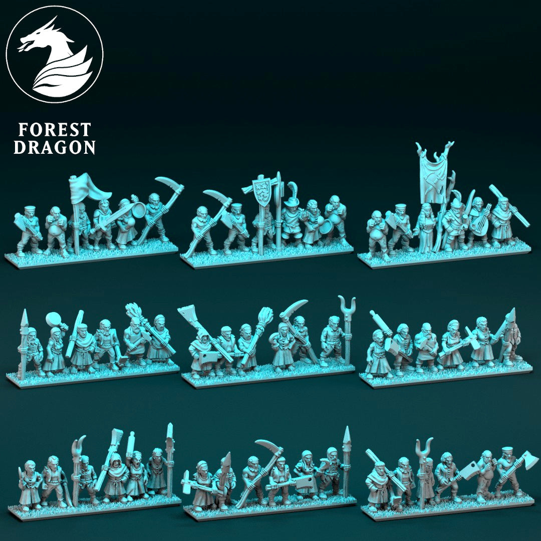Chivalric - 10mm Peasant Regiment