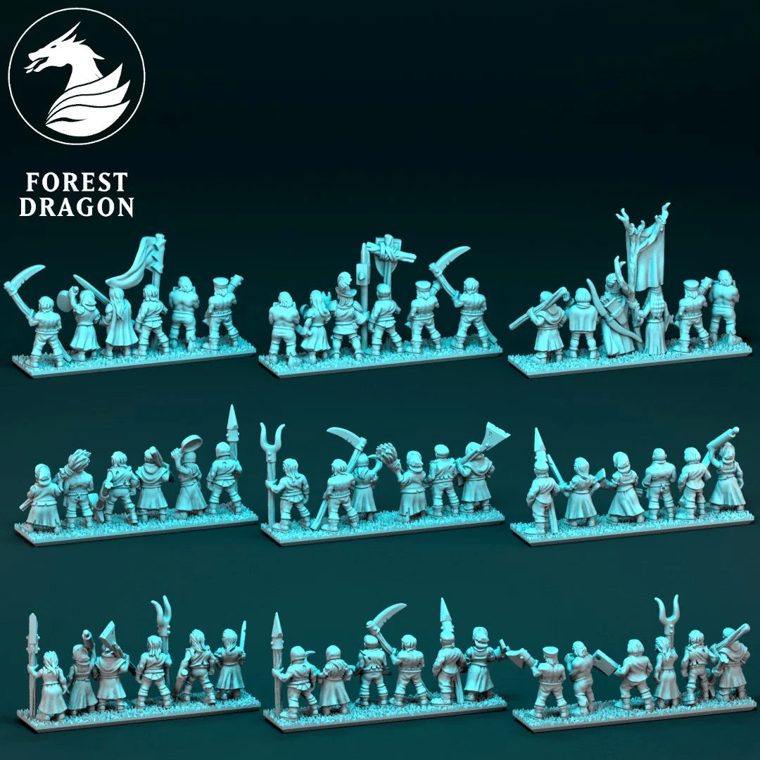 Chivalric - 10mm Peasant Regiment