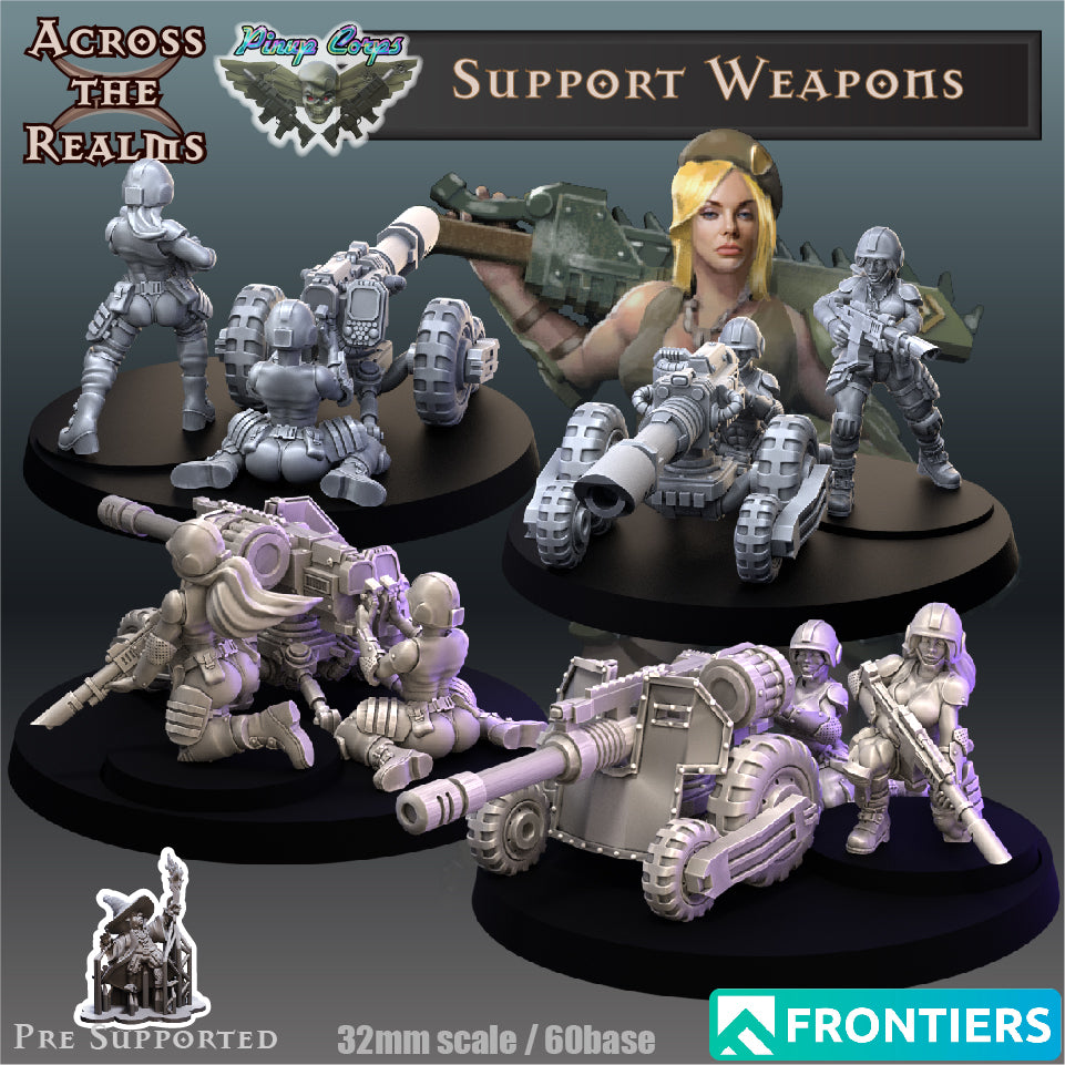 28mm Pinup Support Weapons