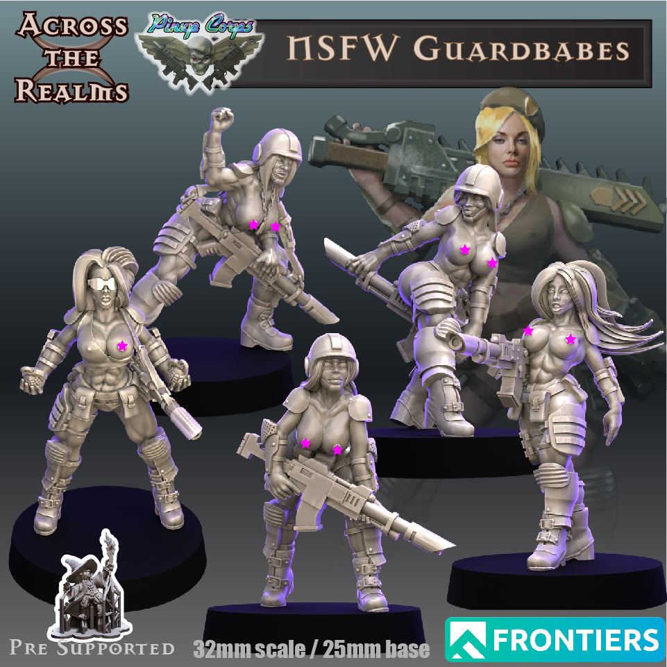28mm Pinup Guardbabes