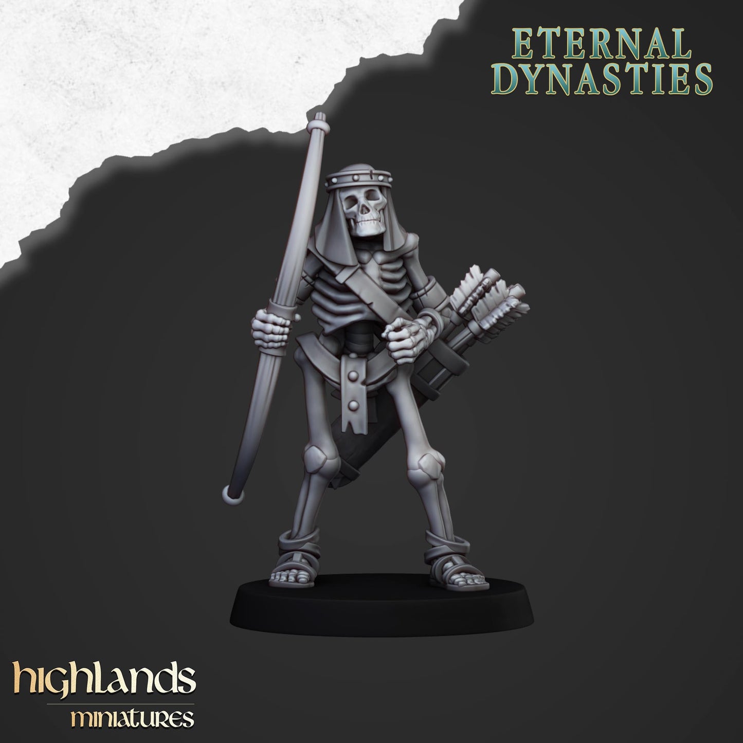 28mm Ancient Skeletons with Bows - Eternal Dynasties