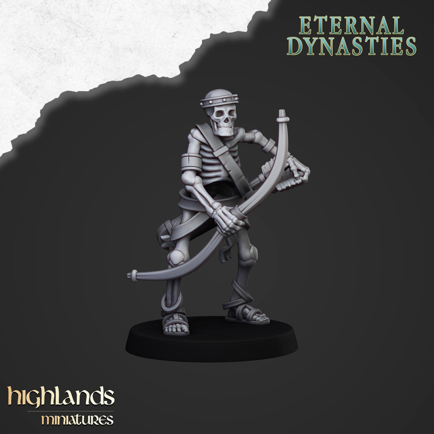 28mm Ancient Skeletons with Bows - Eternal Dynasties