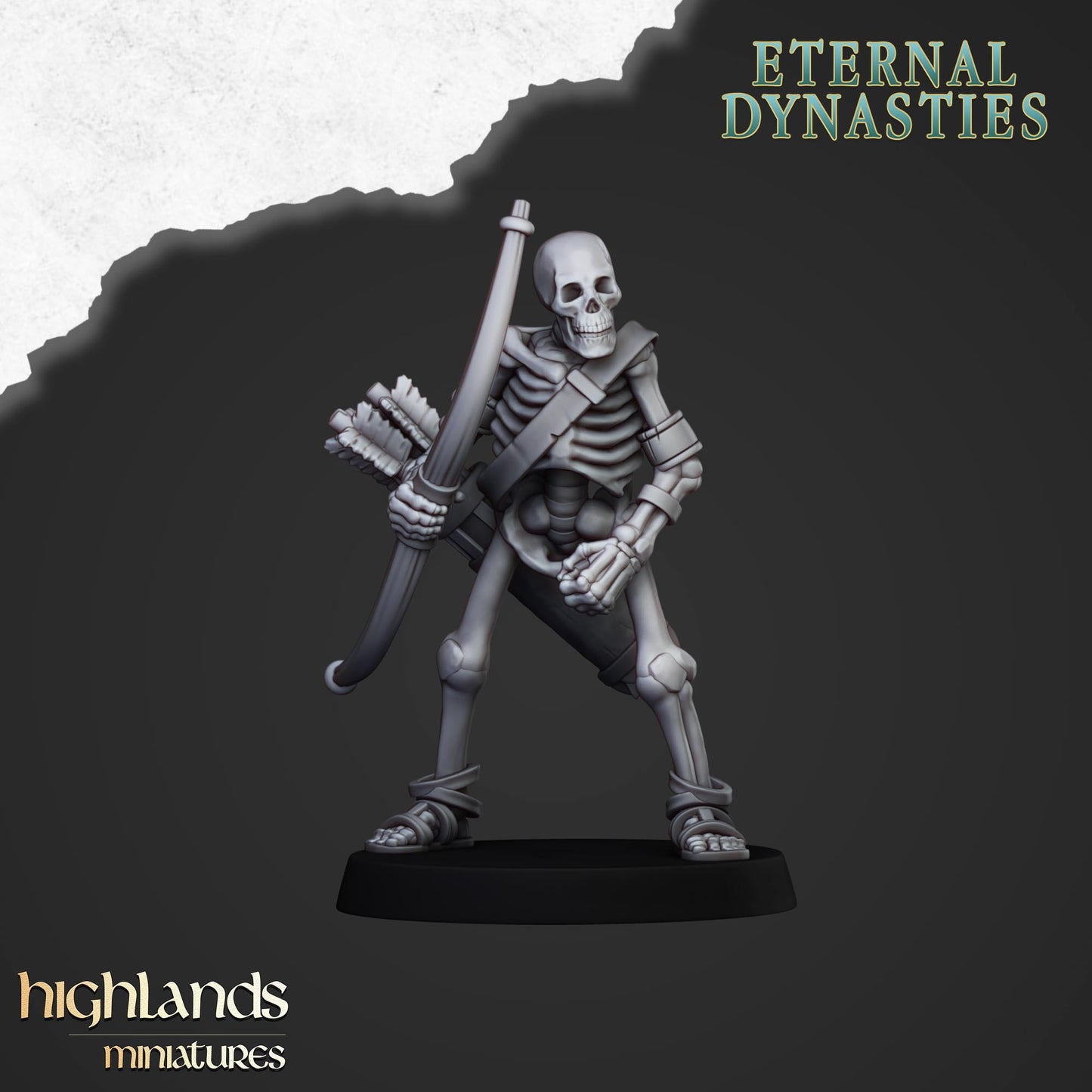 28mm Ancient Skeletons with Bows - Eternal Dynasties
