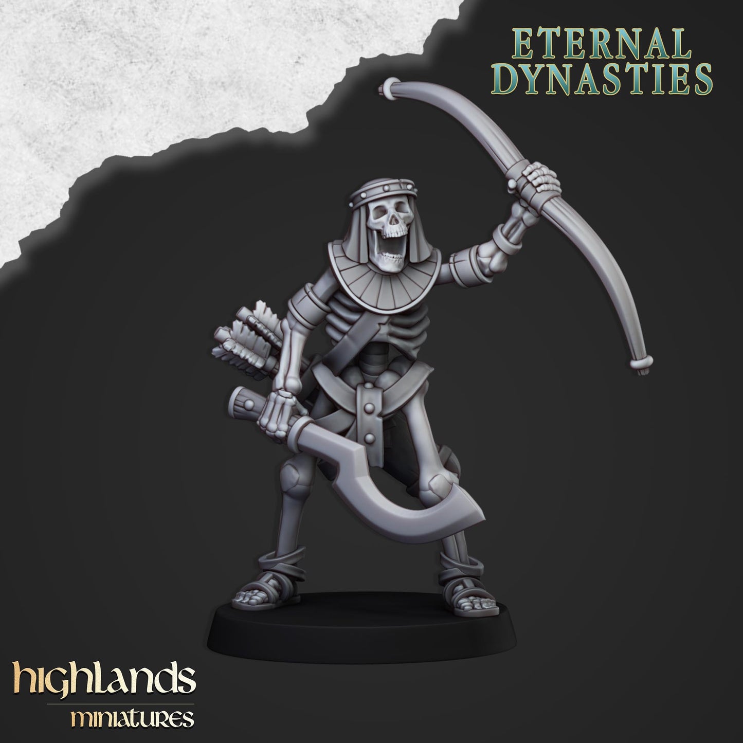 28mm Ancient Skeletons with Bows - Eternal Dynasties