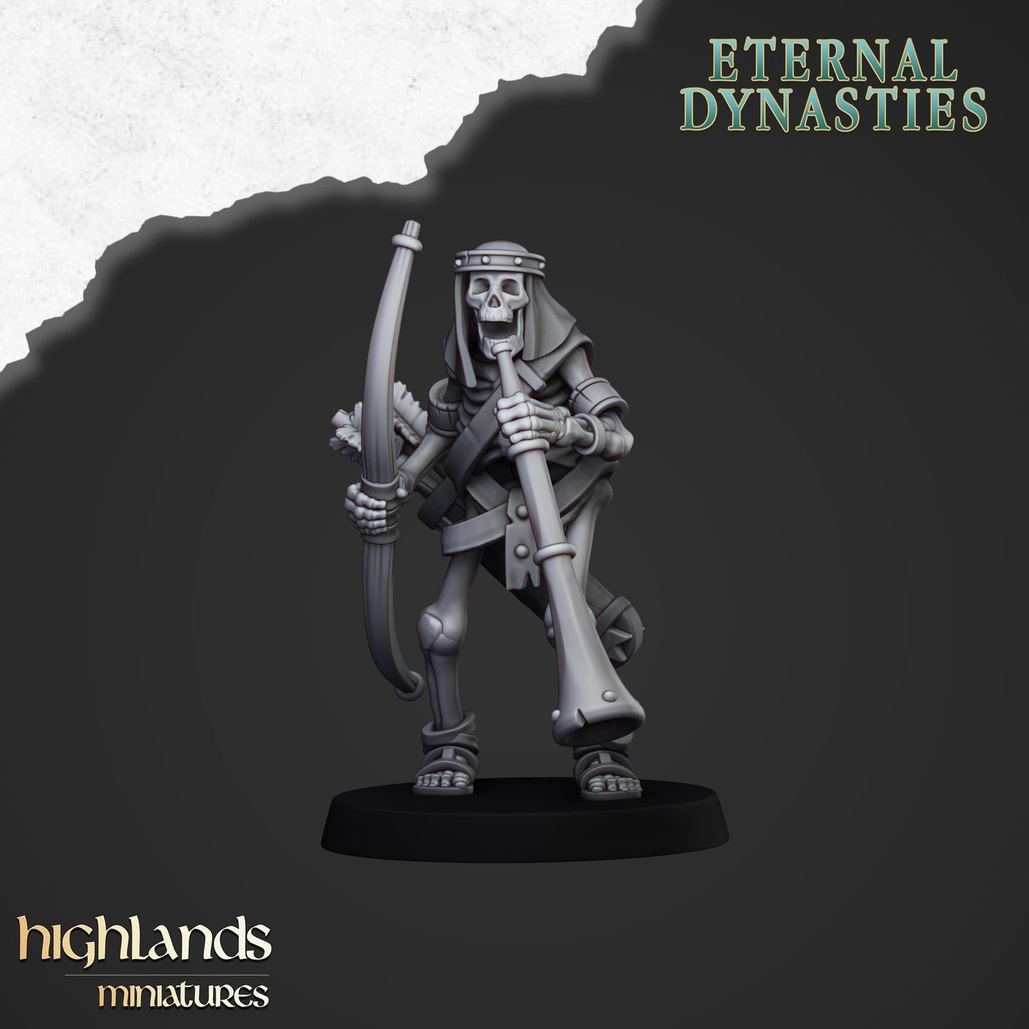 28mm Ancient Skeletons with Bows - Eternal Dynasties