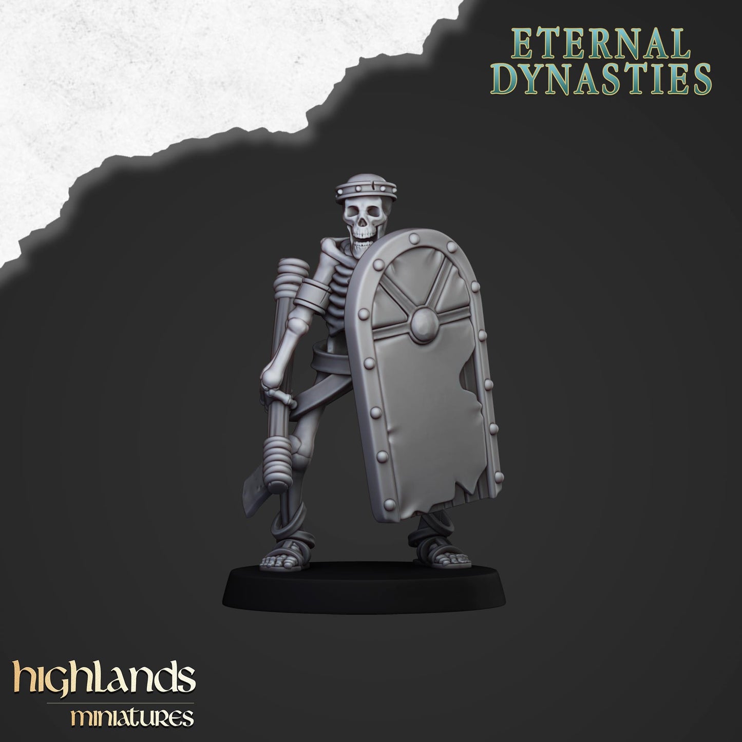 28mm Ancient Skeletons with Hand Weapons - Eternal Dynasties