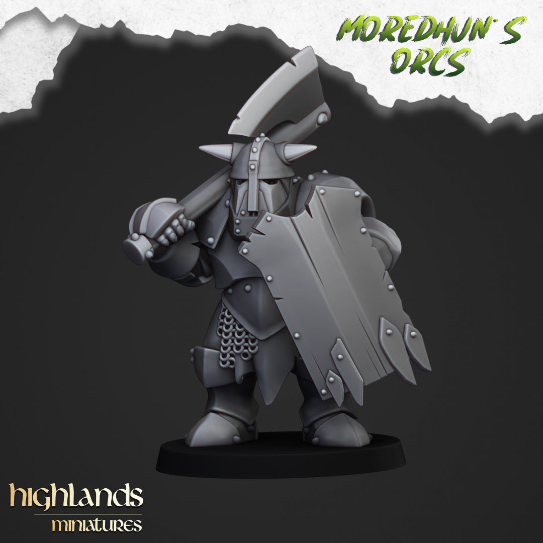 28mm Armoured Orcs - Orc & Goblin Tribes