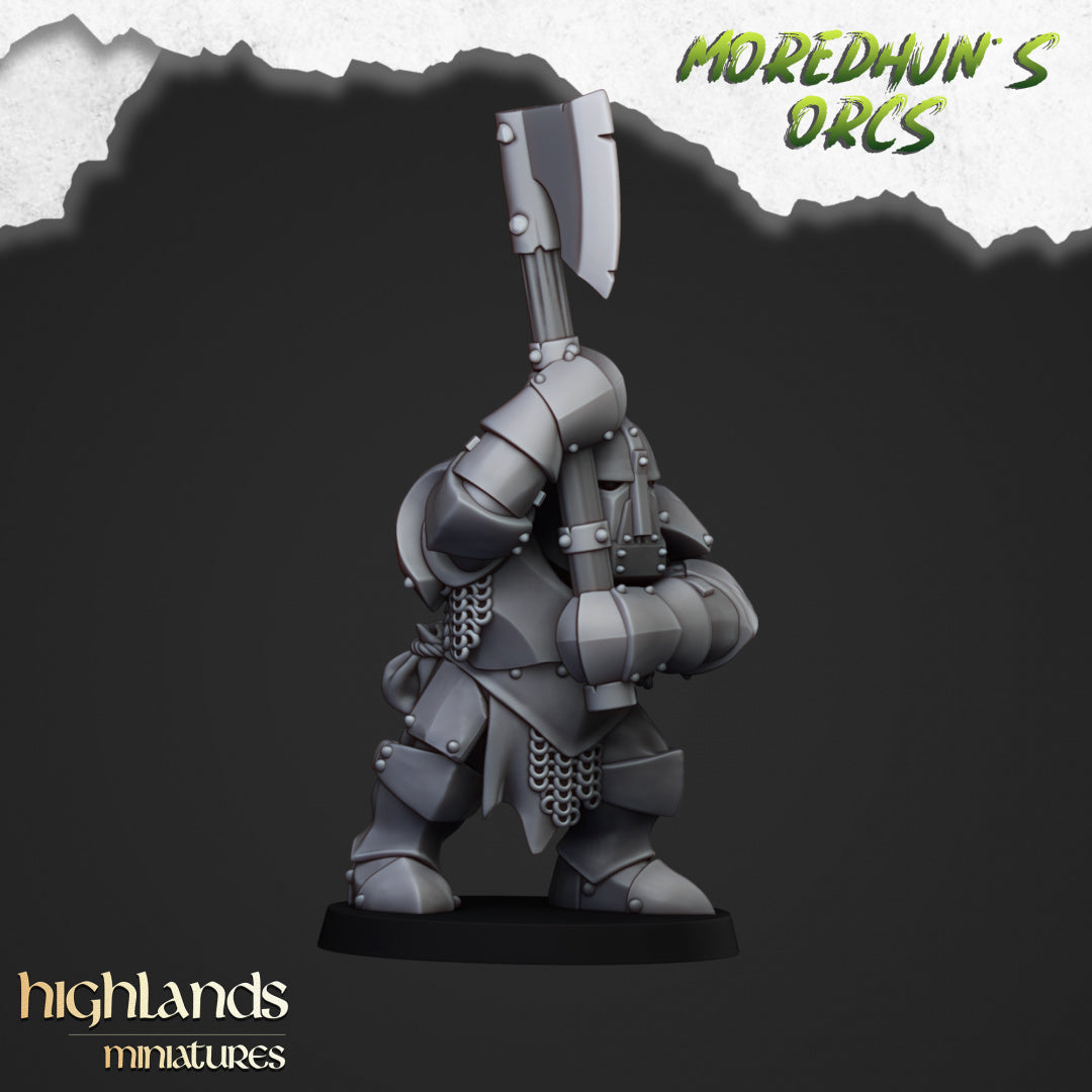 28mm Armoured Orcs - Orc & Goblin Tribes