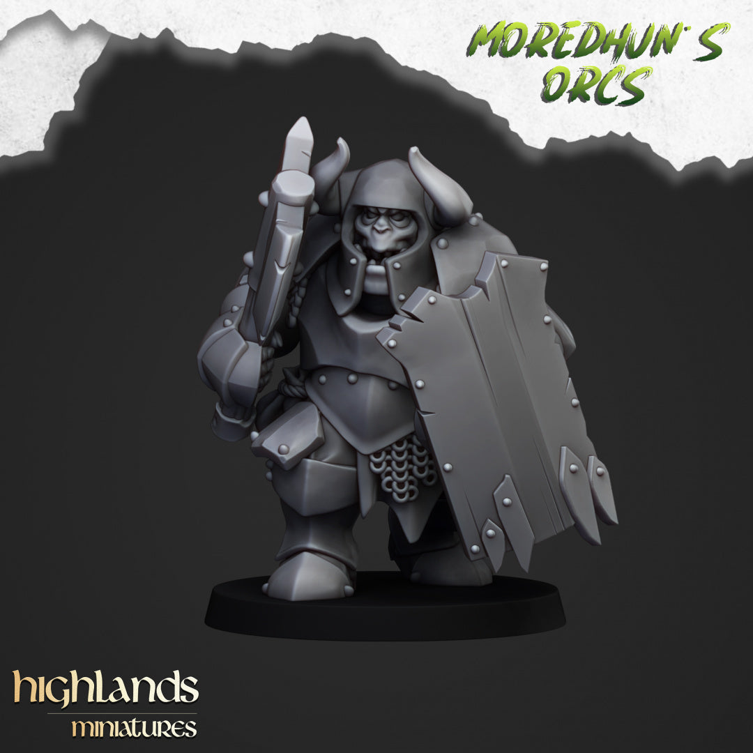 28mm Armoured Orcs - Orc & Goblin Tribes