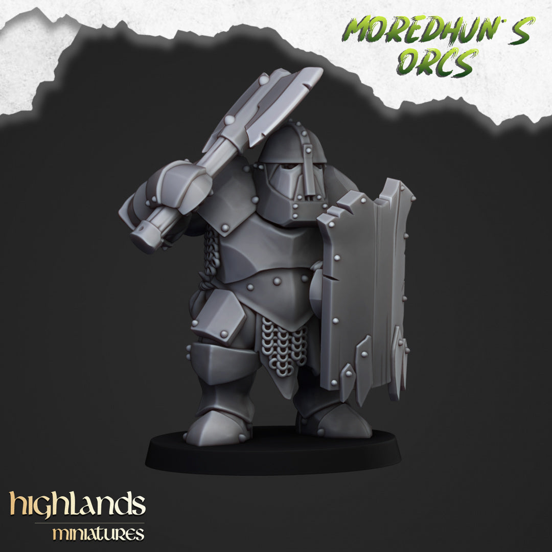 28mm Armoured Orcs - Orc & Goblin Tribes