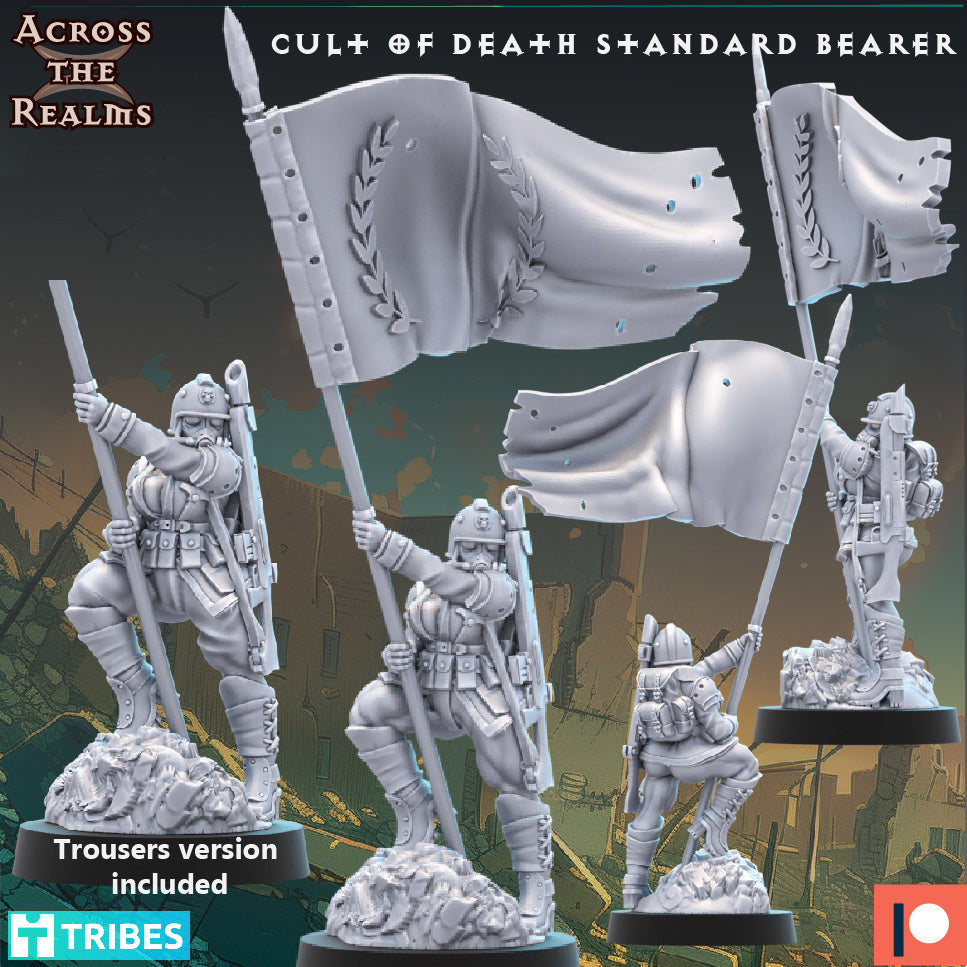28mm Cult of Death Standard Bearer
