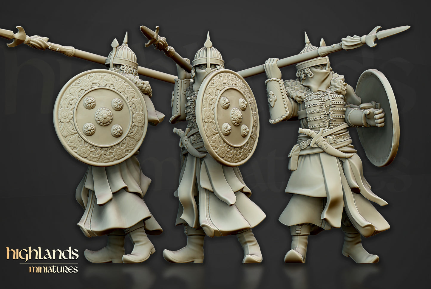 28mm Daughters of Volhynia with Spears - Kislev Empire