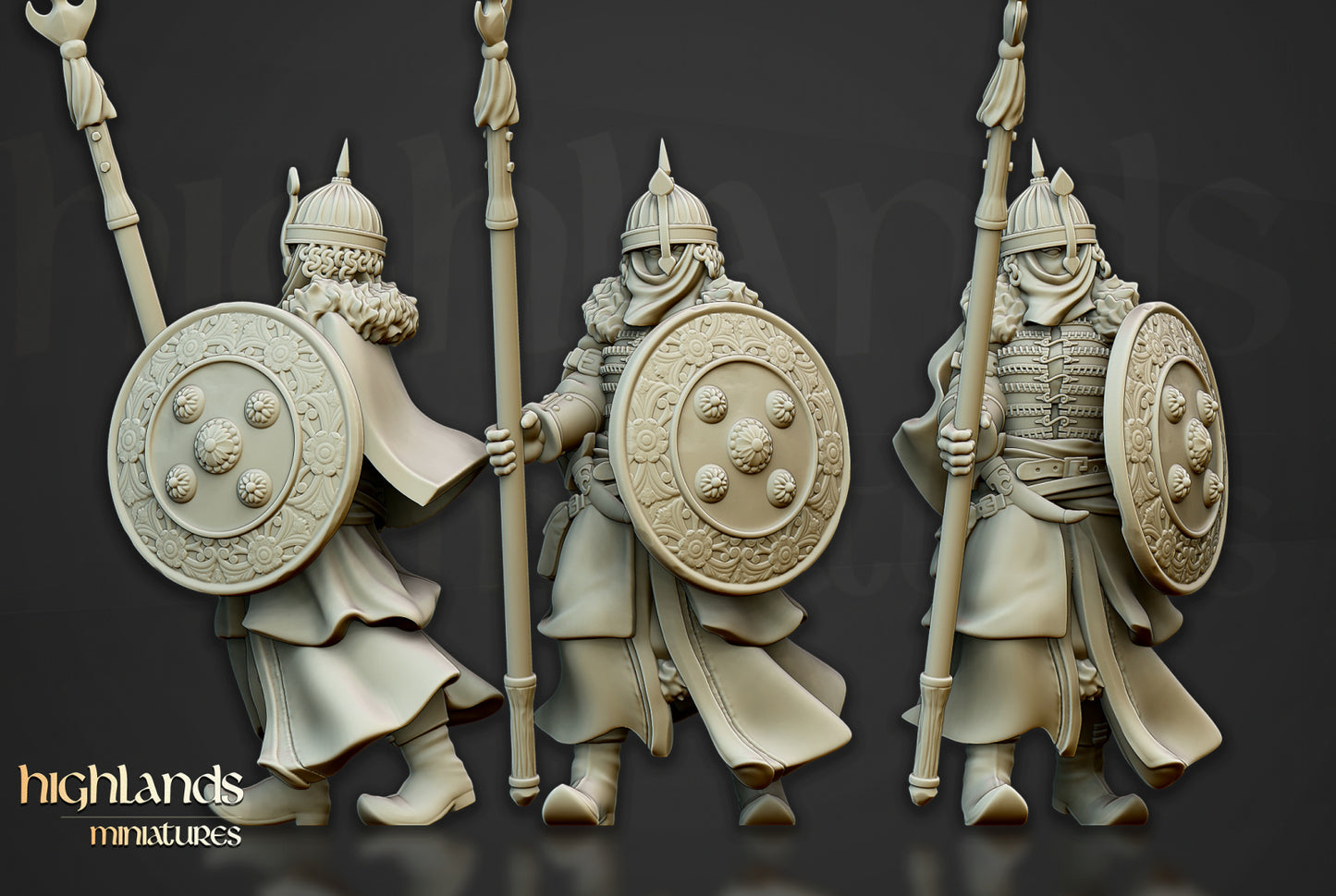 28mm Daughters of Volhynia with Spears - Kislev Empire
