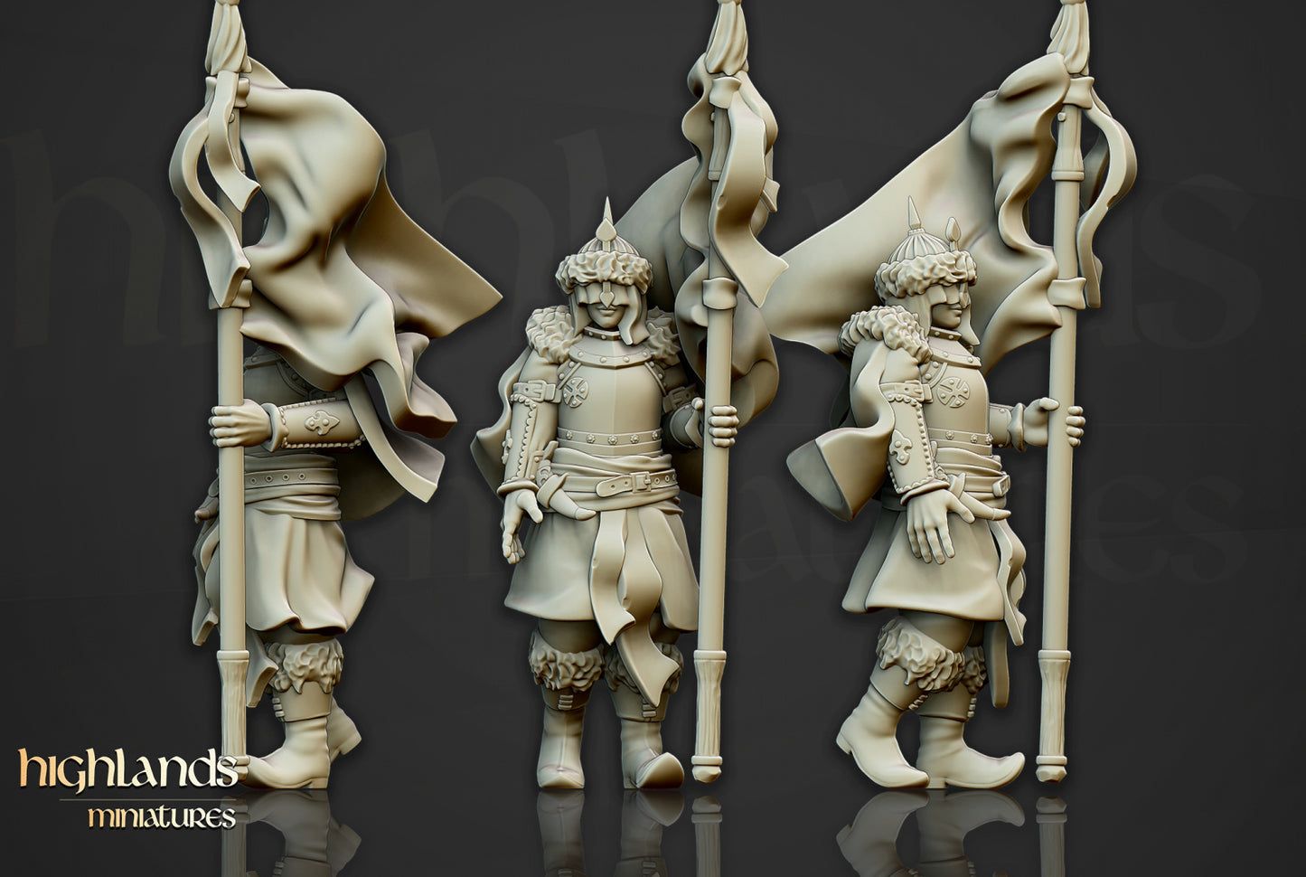 28mm Daughters of Volhynia with Spears - Kislev Empire