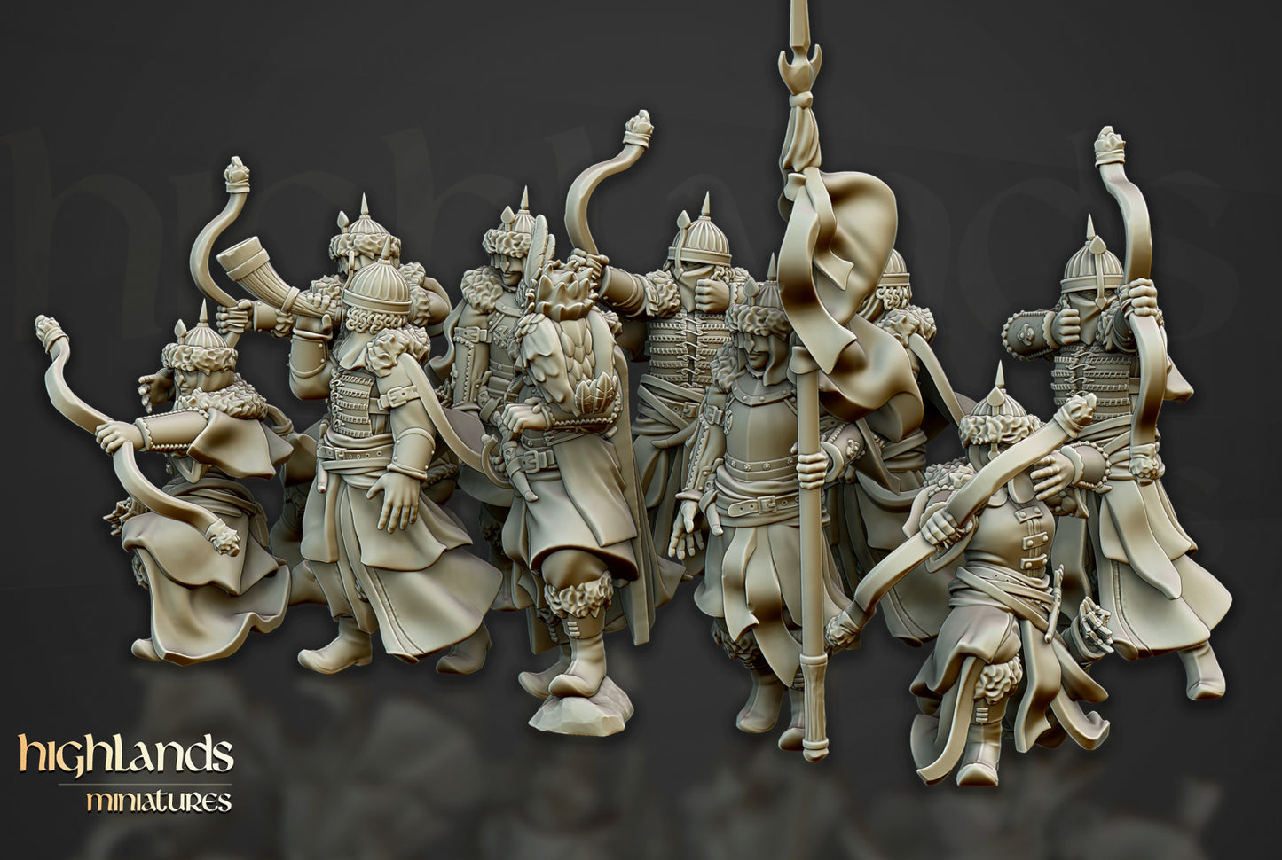 28mm Daughters of Volhynia with Bows - Kislev Empire