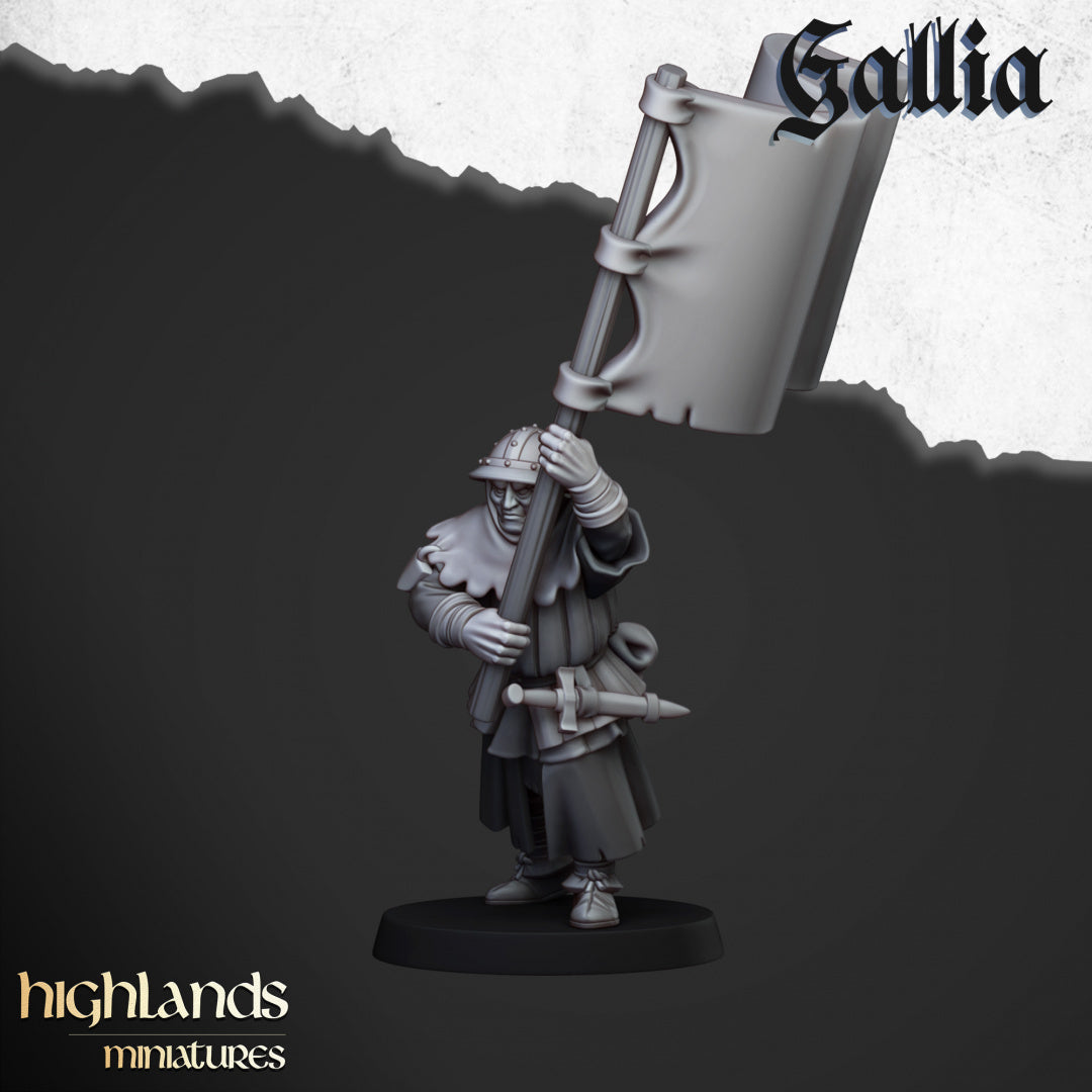 28mm Halberdiers - Gallia