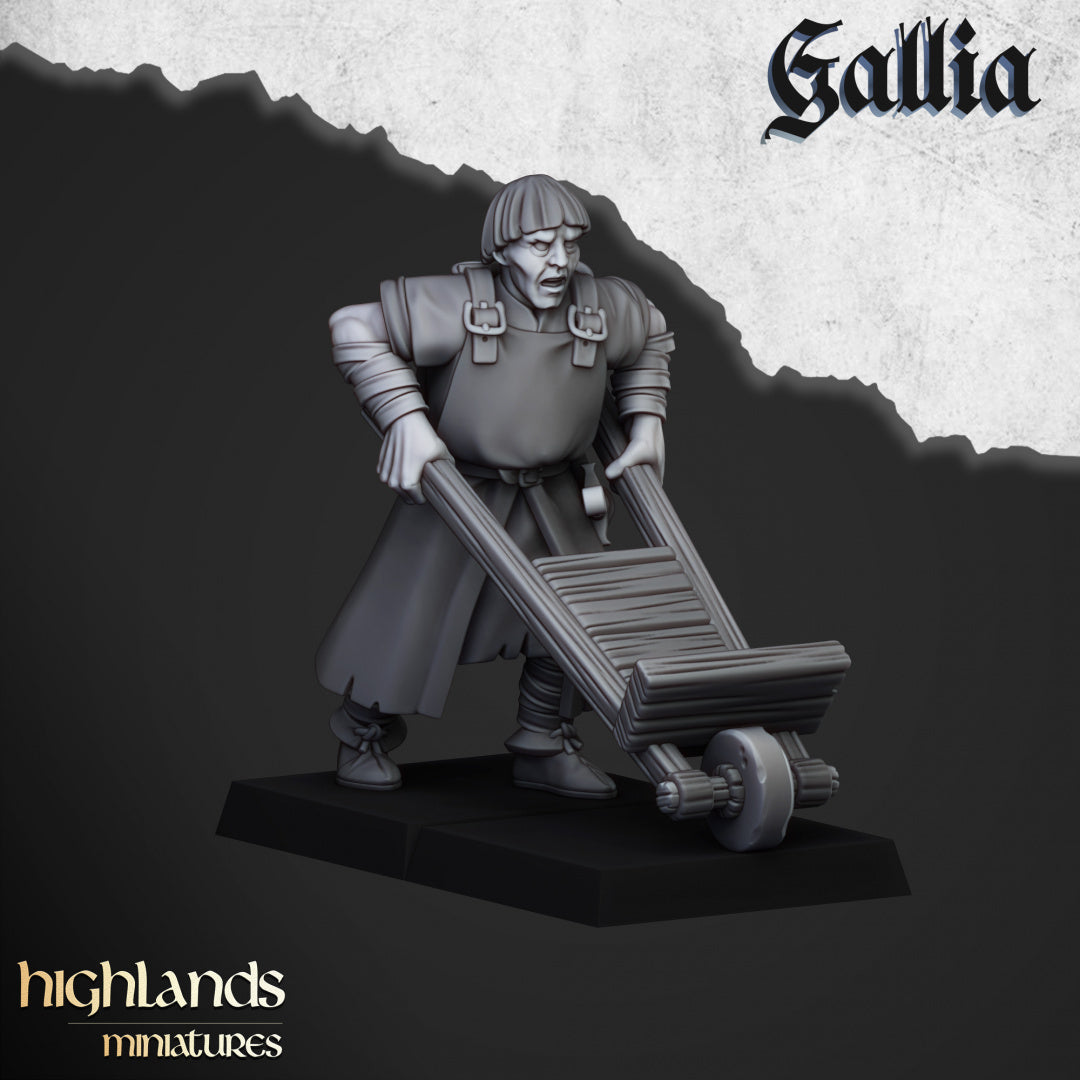 28mm Medieval Trebuchet - Gallia