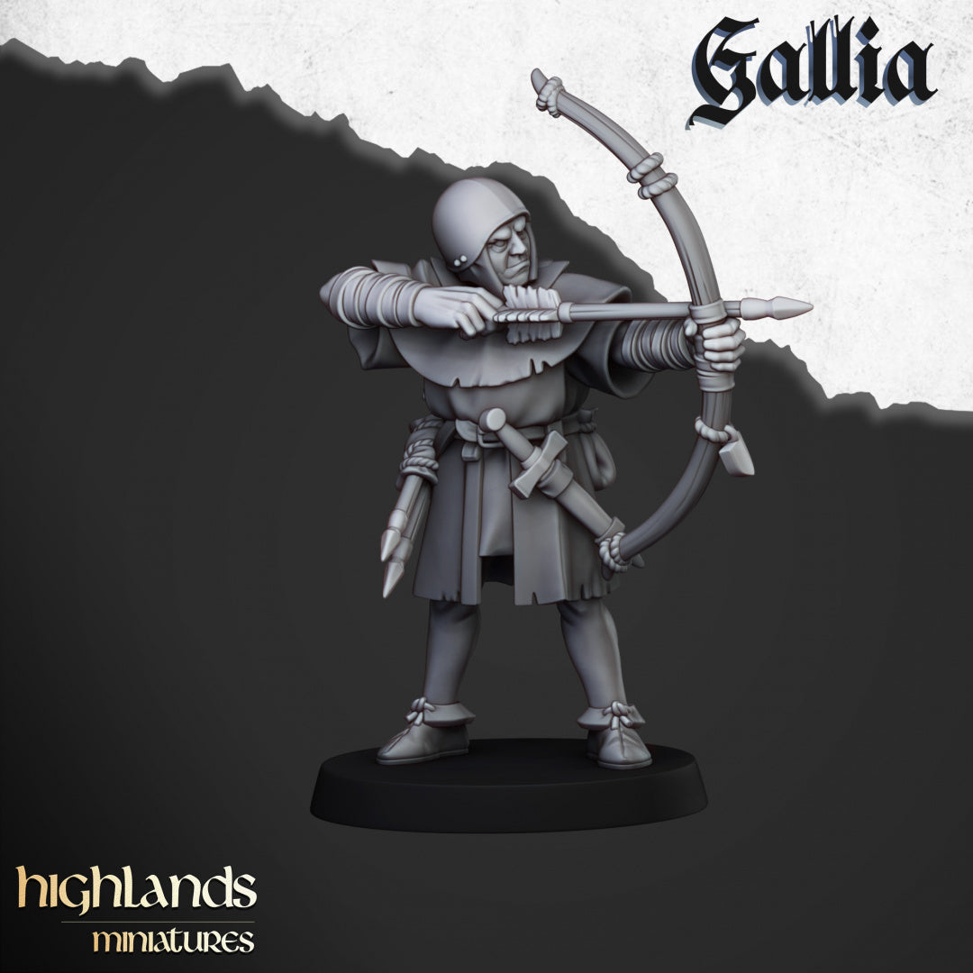28mm Bowmen - Gallia