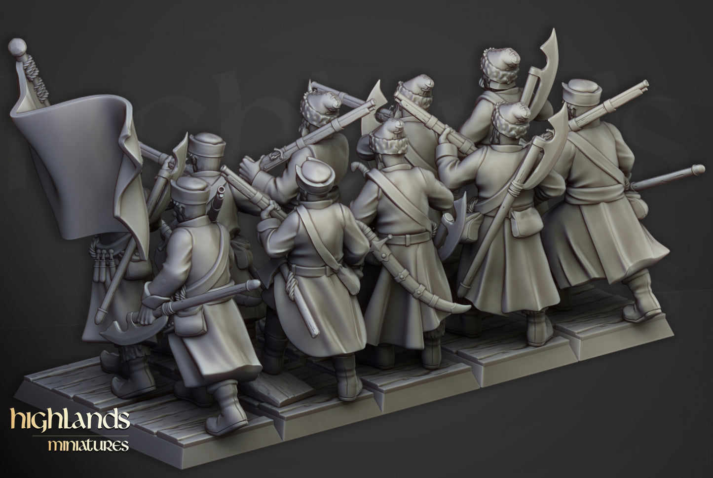 28mm Harbor Streltsy - Kislev Empire