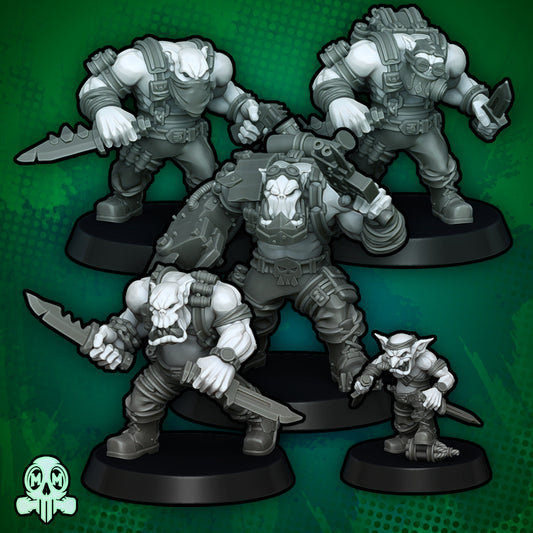 28mm Orc Special Forces