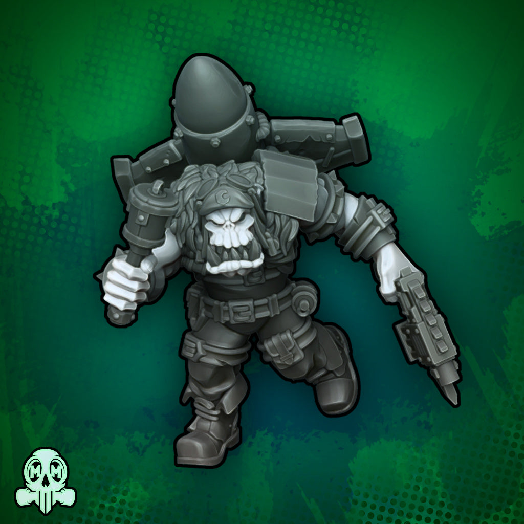 28mm Orc Jetpack Ladz