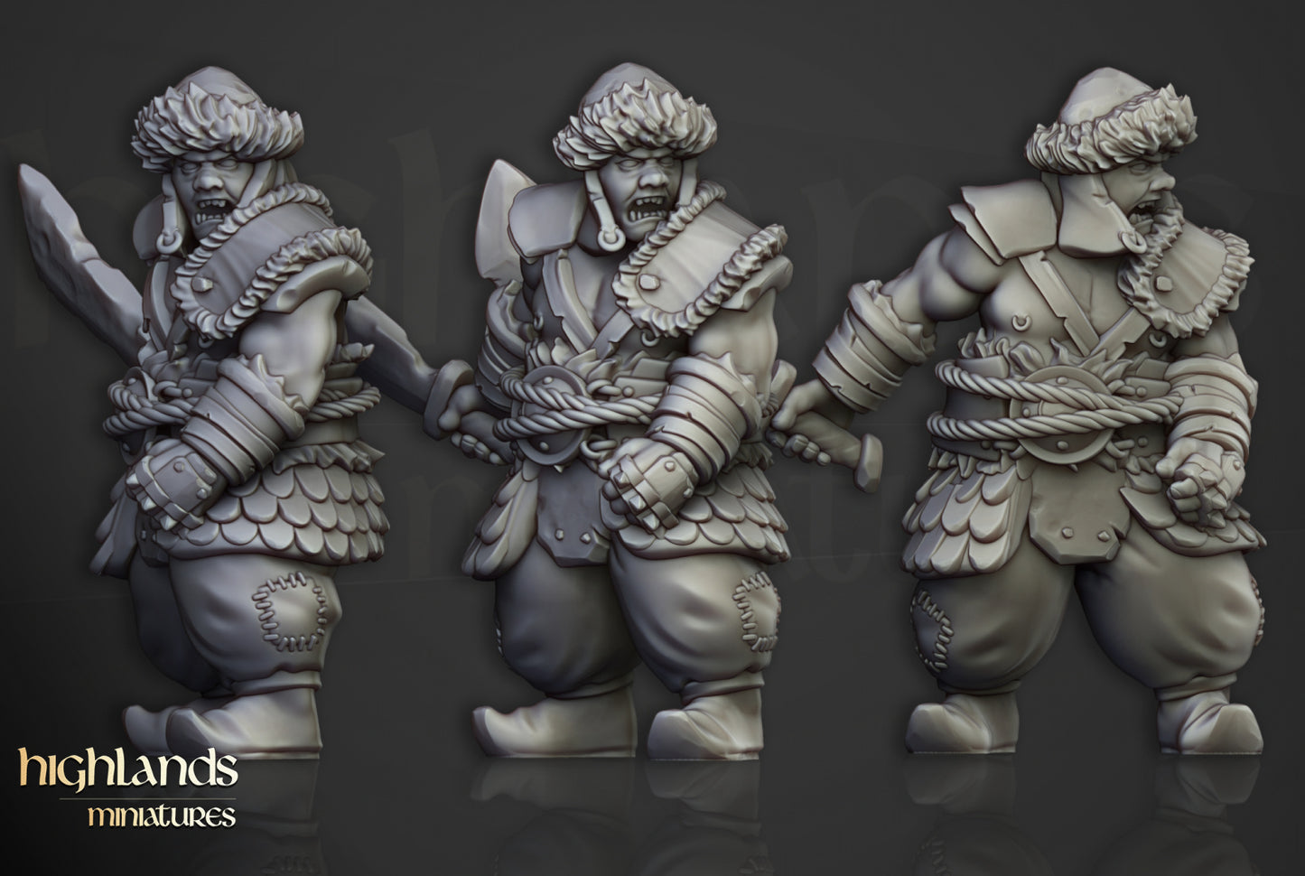 28mm Khazarian Warriors - Kislev Empire