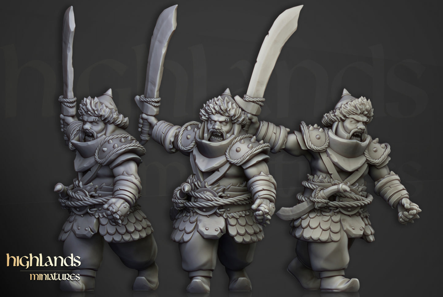 28mm Khazarian Warriors - Kislev Empire