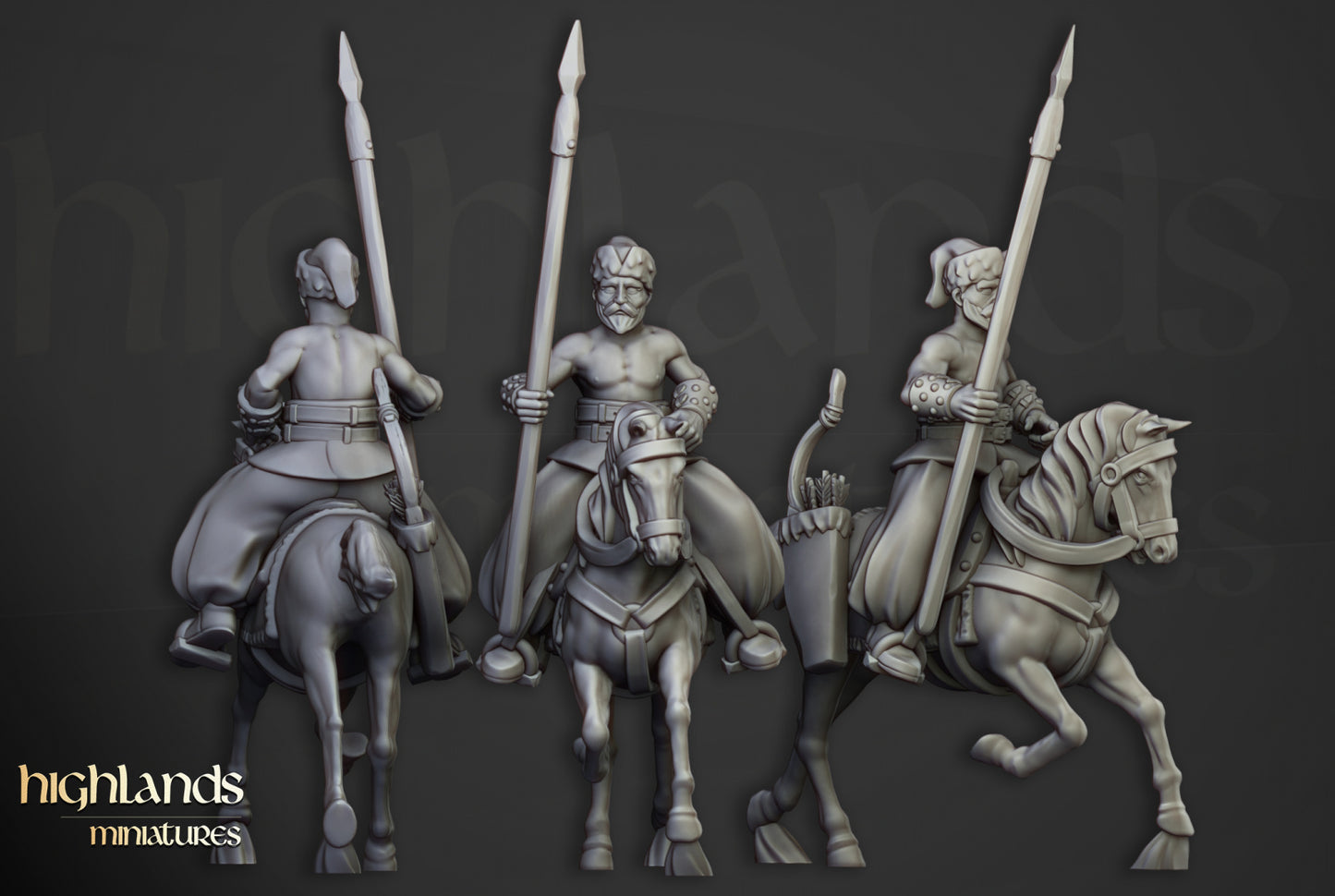 28mm Cossack Light Cavalry - Kislev Empire