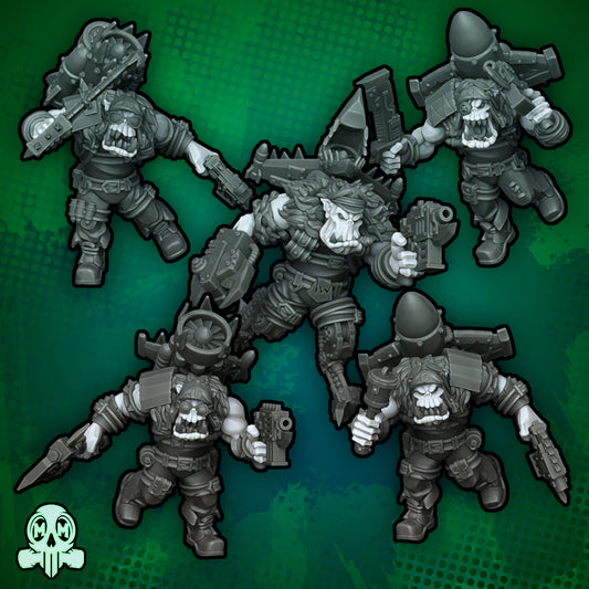 28mm Orc Jetpack Ladz