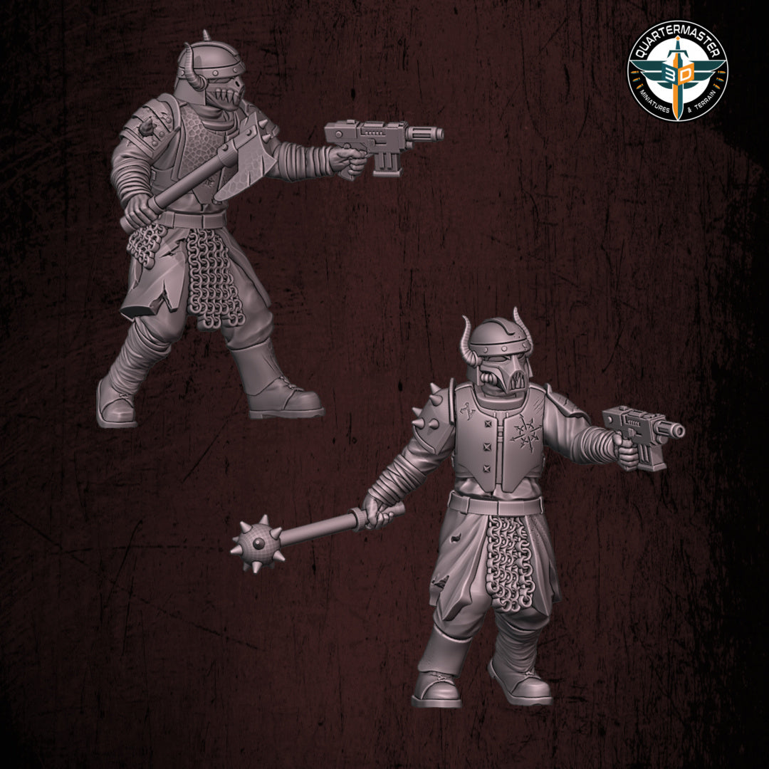 28mm Infantry Section (melee)