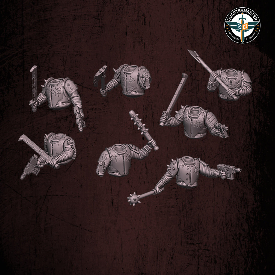 28mm Infantry Section (melee)