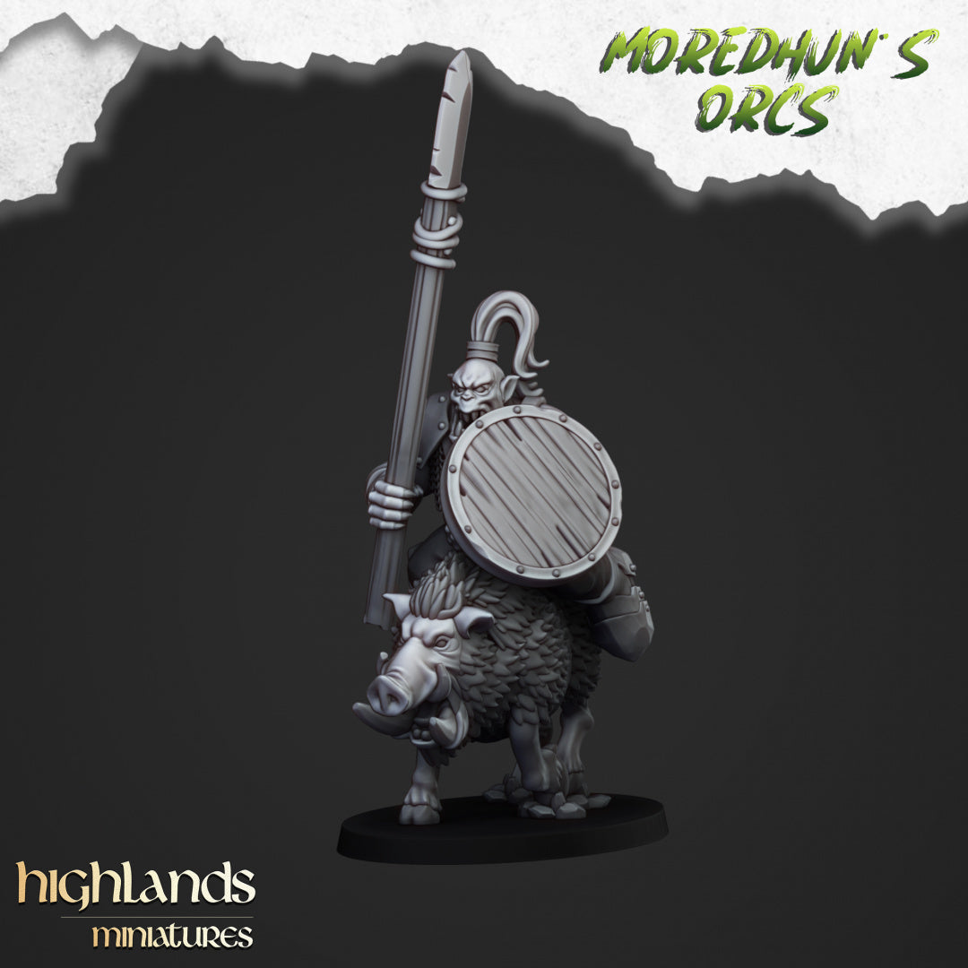 28mm Boar Riders - Orc & Goblin Tribes