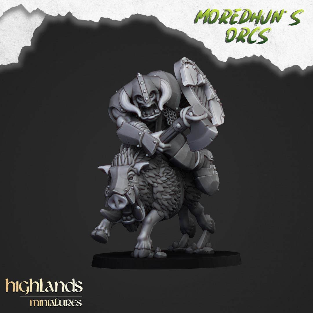 28mm Boar Riders - Orc & Goblin Tribes