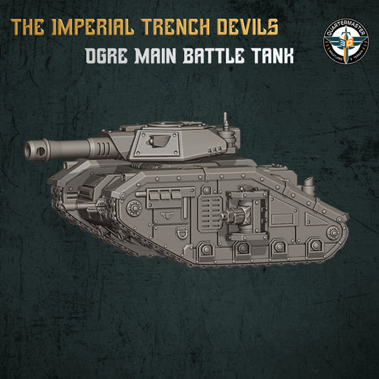28mm Ogre Battle Tank