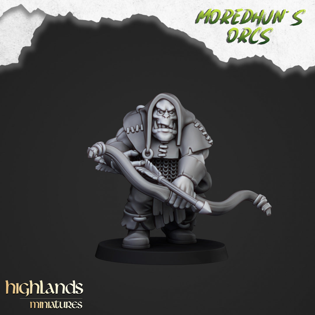 28mm Orc Warriors with Bows - Orc & Goblin Tribes